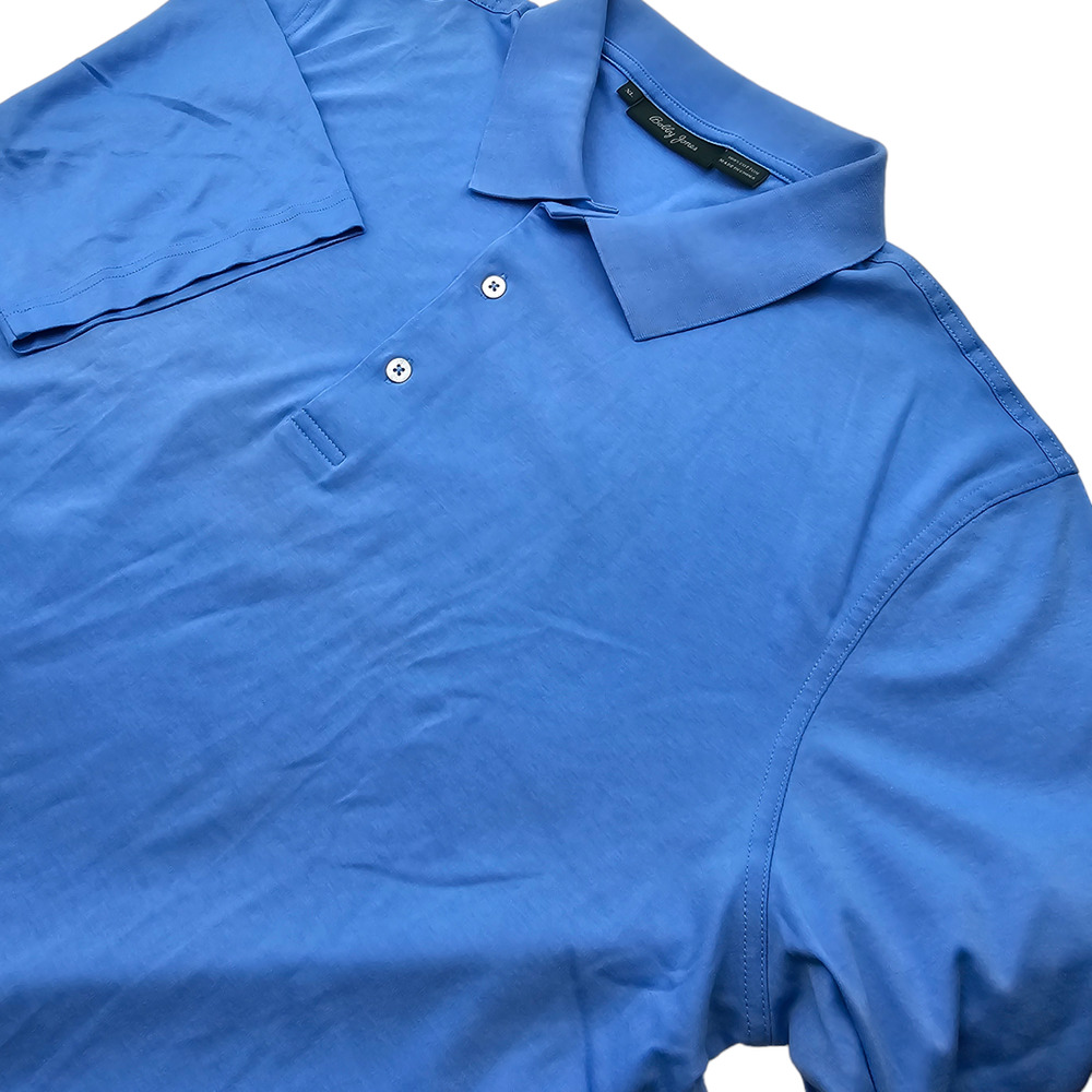 Bobby‎ Jones100% Cotton Med Blue Golf Shirt Size XL